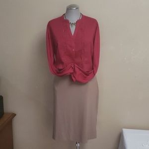 Blouse large 14  Coldwater Creek